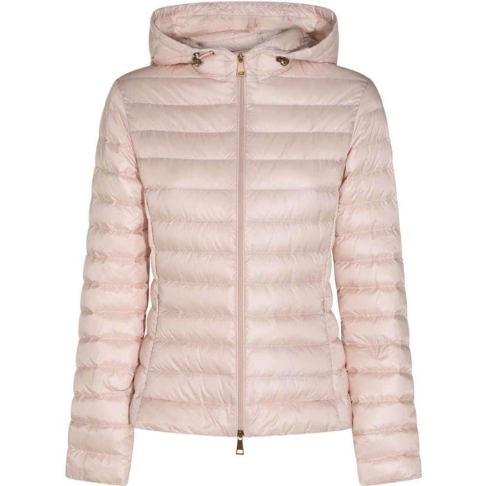 Moncler Pink IGELHOOD Hooded Down Puffer Jacket Women