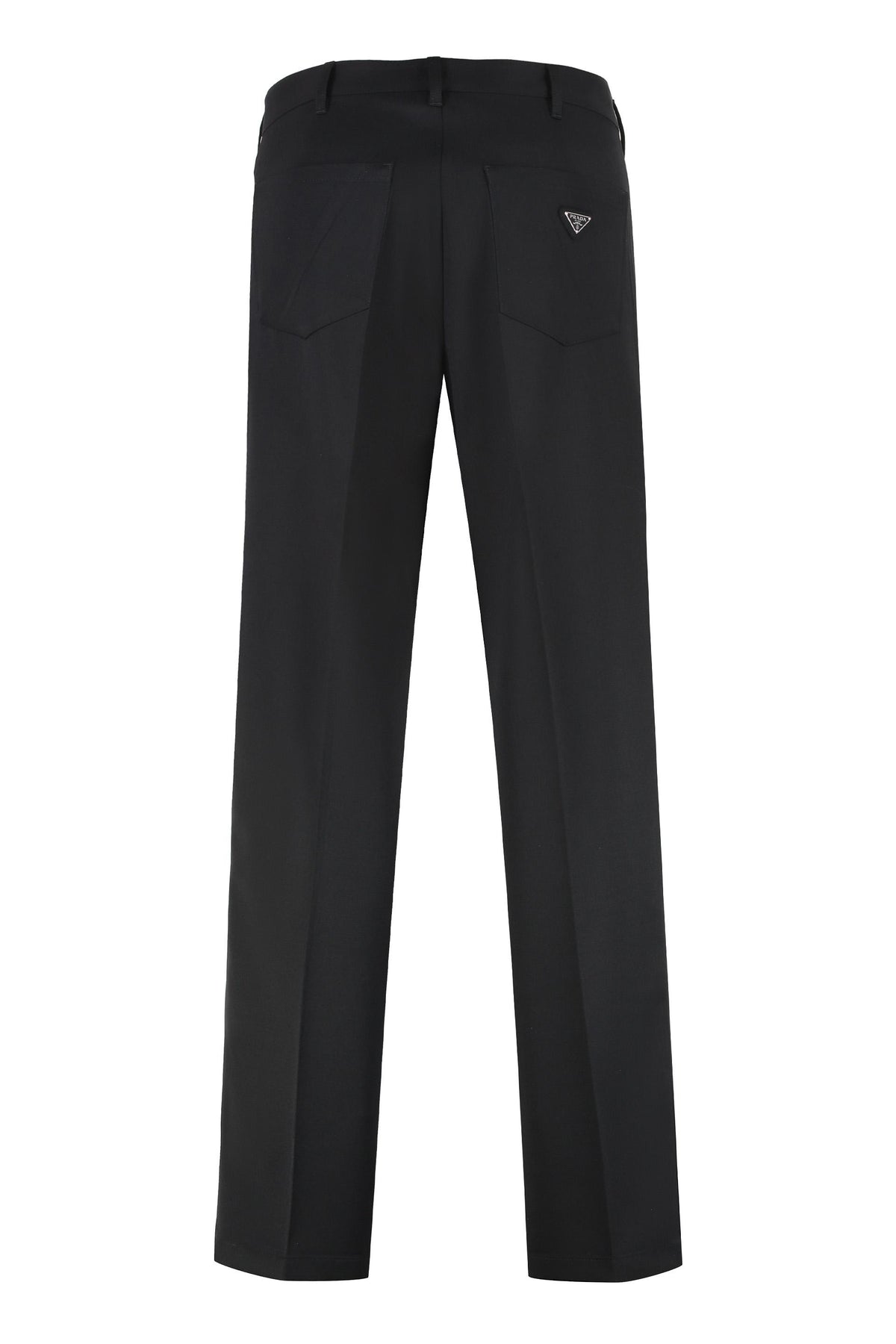 PRADA Black Wool Dress Suit Pants
