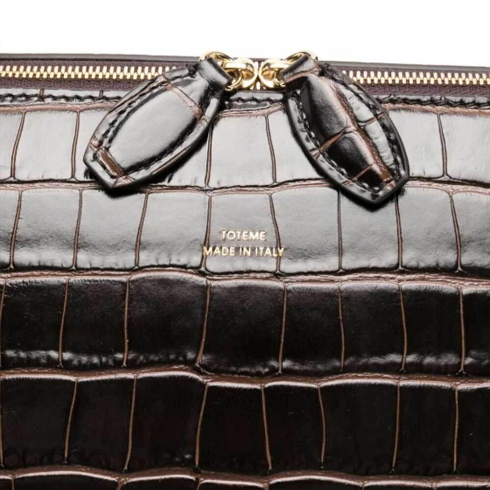 Toteme Croc-Embossed Leather Day Tote Bag Women’s 252 WAL0082 LE0076