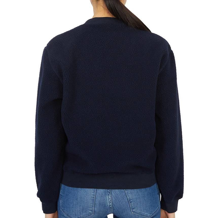 SPORTY&RICH Women’s Navy Crewneck Sweatshirt