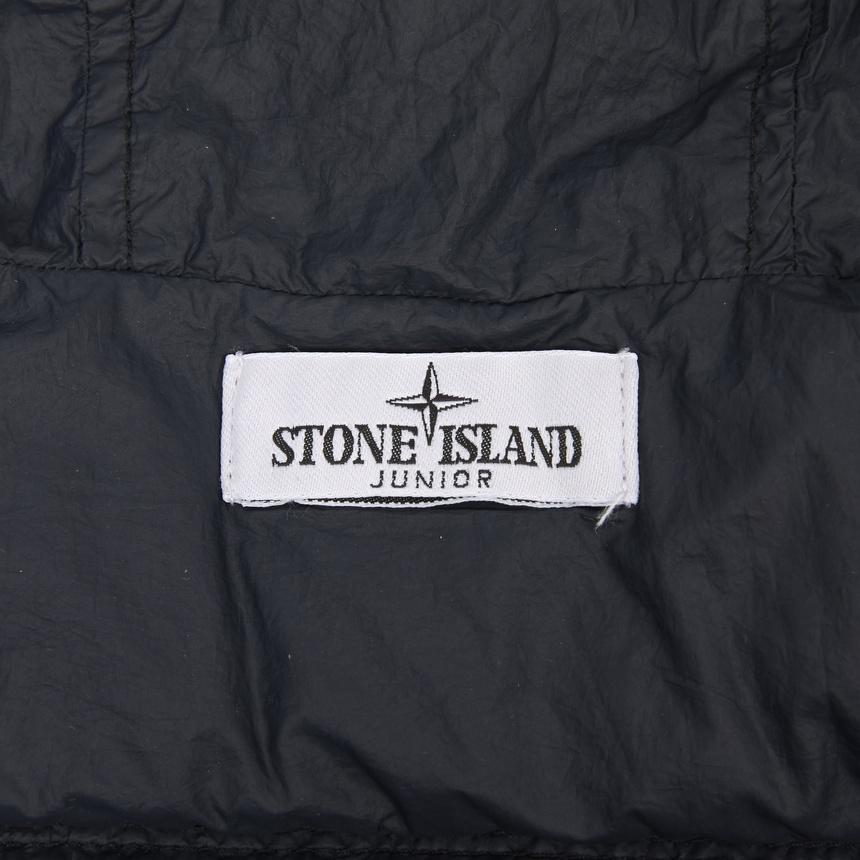 STONE ISLAND Kids Down Puffer Jacket Black