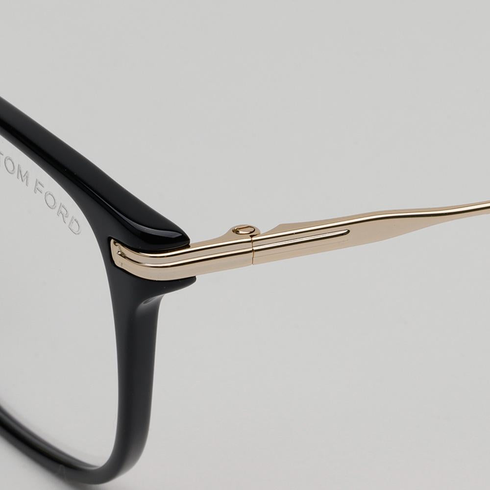 TOM FORD Blue Light Blocking Acetate Eyeglasses Asian Fit Unisex TF5715DB 005