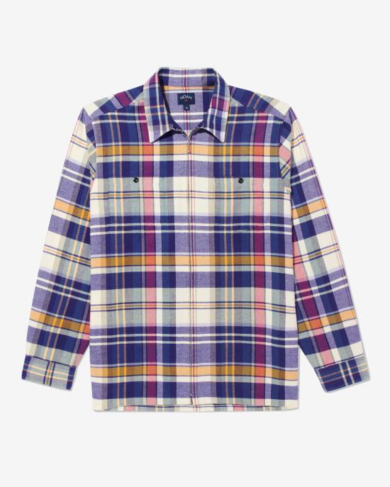 Noah Natural Multi Long Sleeve Shirt NOAU241 MRSH 160