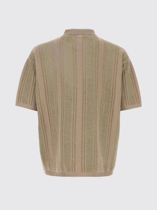 nanamica Men’s Cotton Polo Shirt S26SH019E BE BEIGE DOM