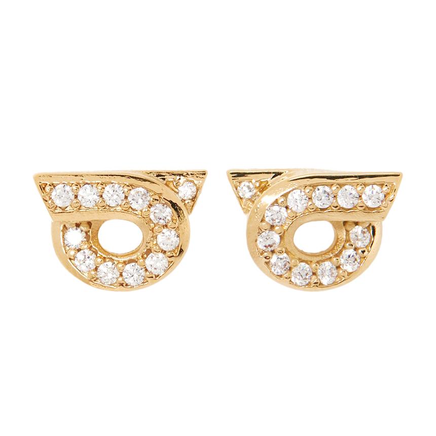 Ferragamo Gancini Women's Earrings 760700 0770442