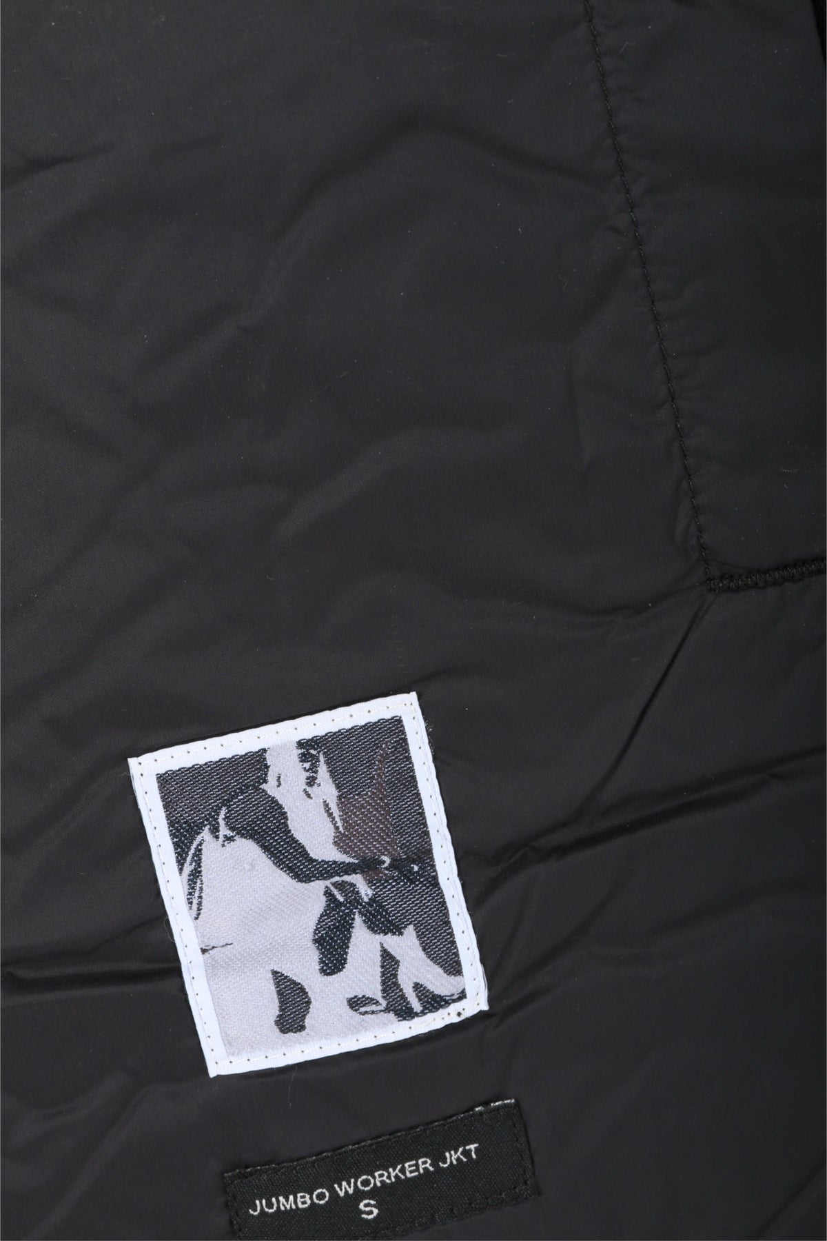 Rick Owens DRKSHDW Men's Black Cotton Twill Puffer Jacket DU02A3761 TW 09