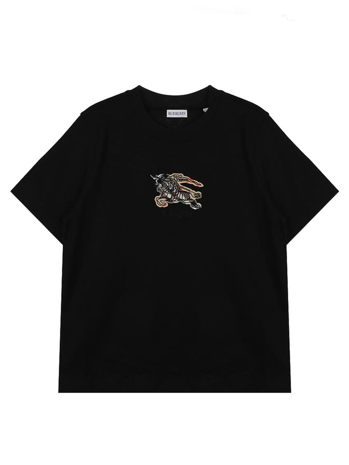 BURBERRY EKD Check Cotton T-Shirt 8116164