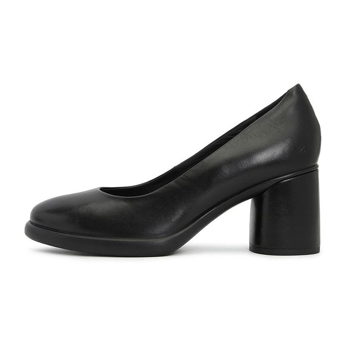 ecco Scalloped LX55 Women’s Leather Pumps Black