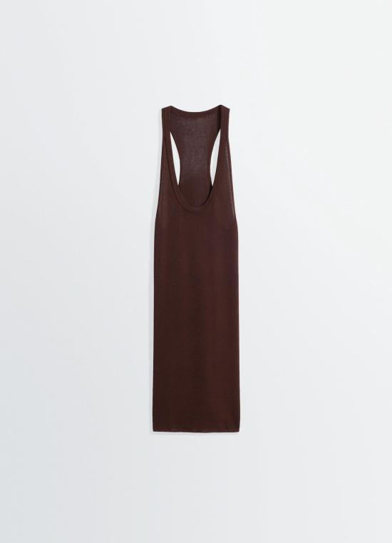 Lemaire Midi Dress DR1153 LK1020 523 FIG DOM
