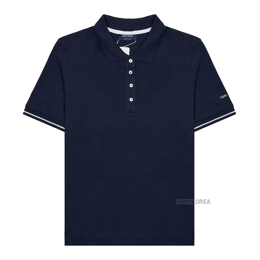 Saint James CAMELIA MARINE Striped Cotton T-Shirt Women