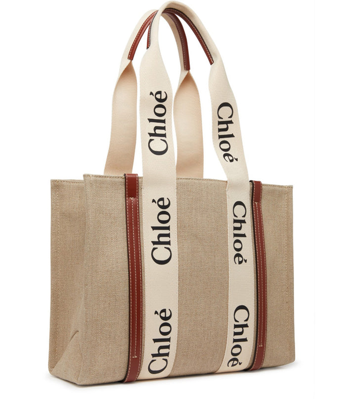 Chloe Woody Medium Tote Bag Shoulder Bag