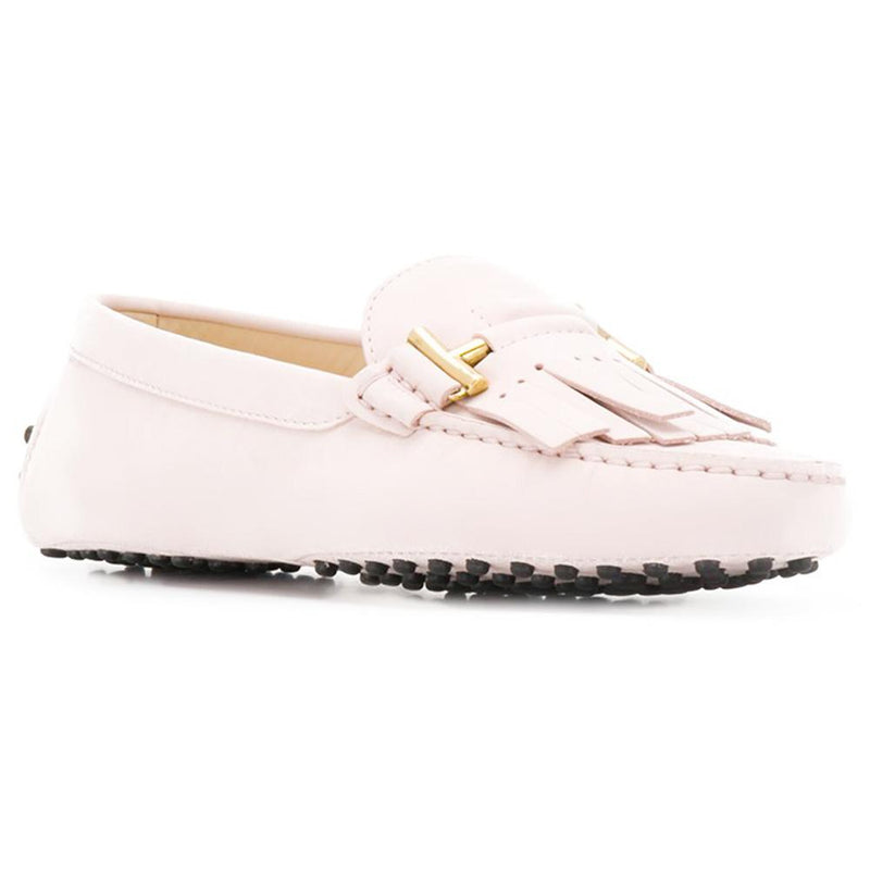 Tods Women’s Gommini Fringe Leather Loafers