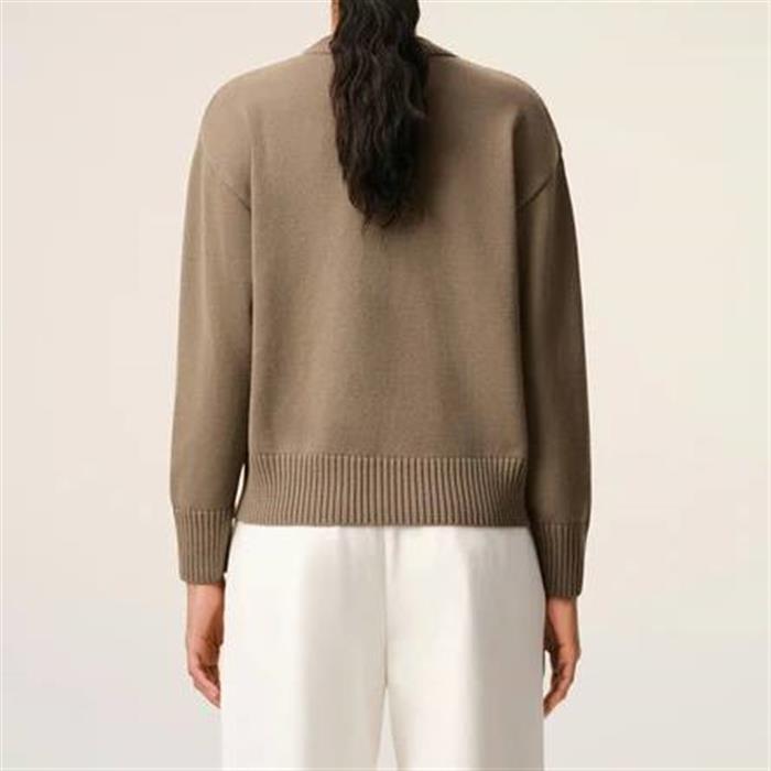 AMI Wool Cotton Crewneck Ami de Coeur Sweater