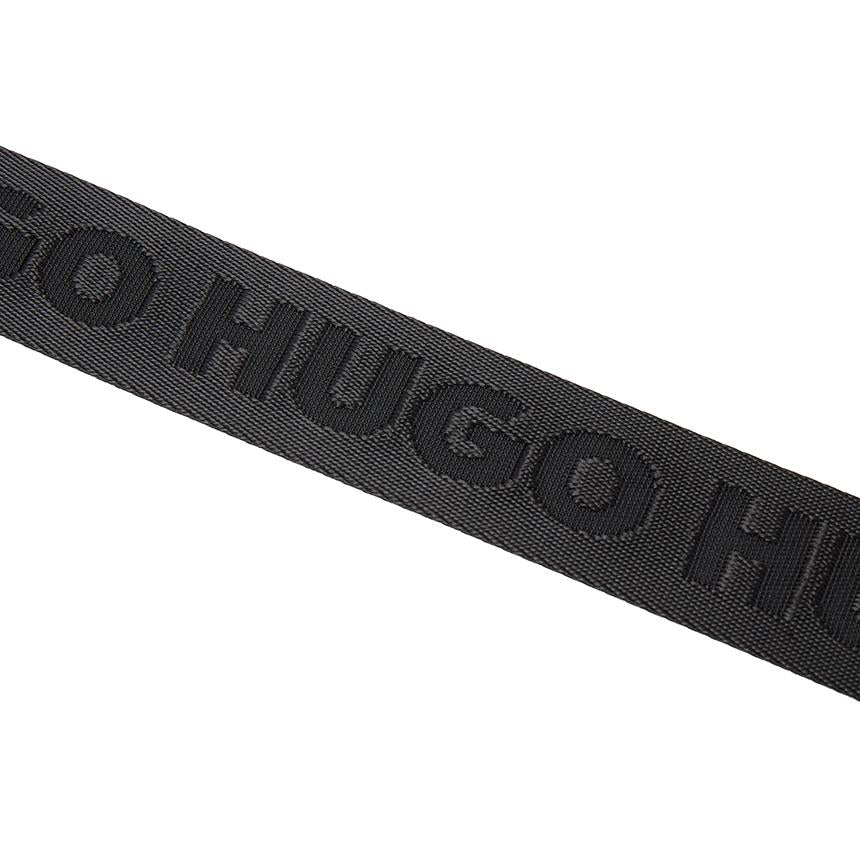 HUGO BOSS Men’s Leather Dress Belt Black