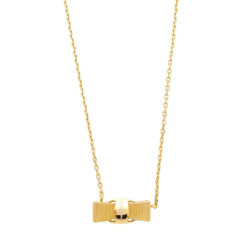 Ferragamo Vara Bow Pendant Necklace 76 0547 001 0998985