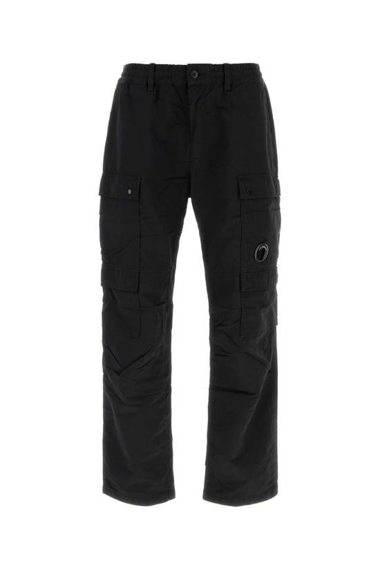 CP Company Straight Classic Pants for Men 21CMPA188A 110475G 999 BLACK DOM