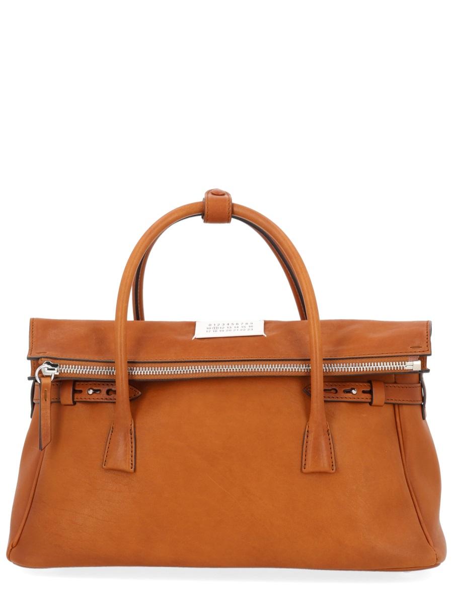 Maison Margiela Leather Shoulder Bag Black