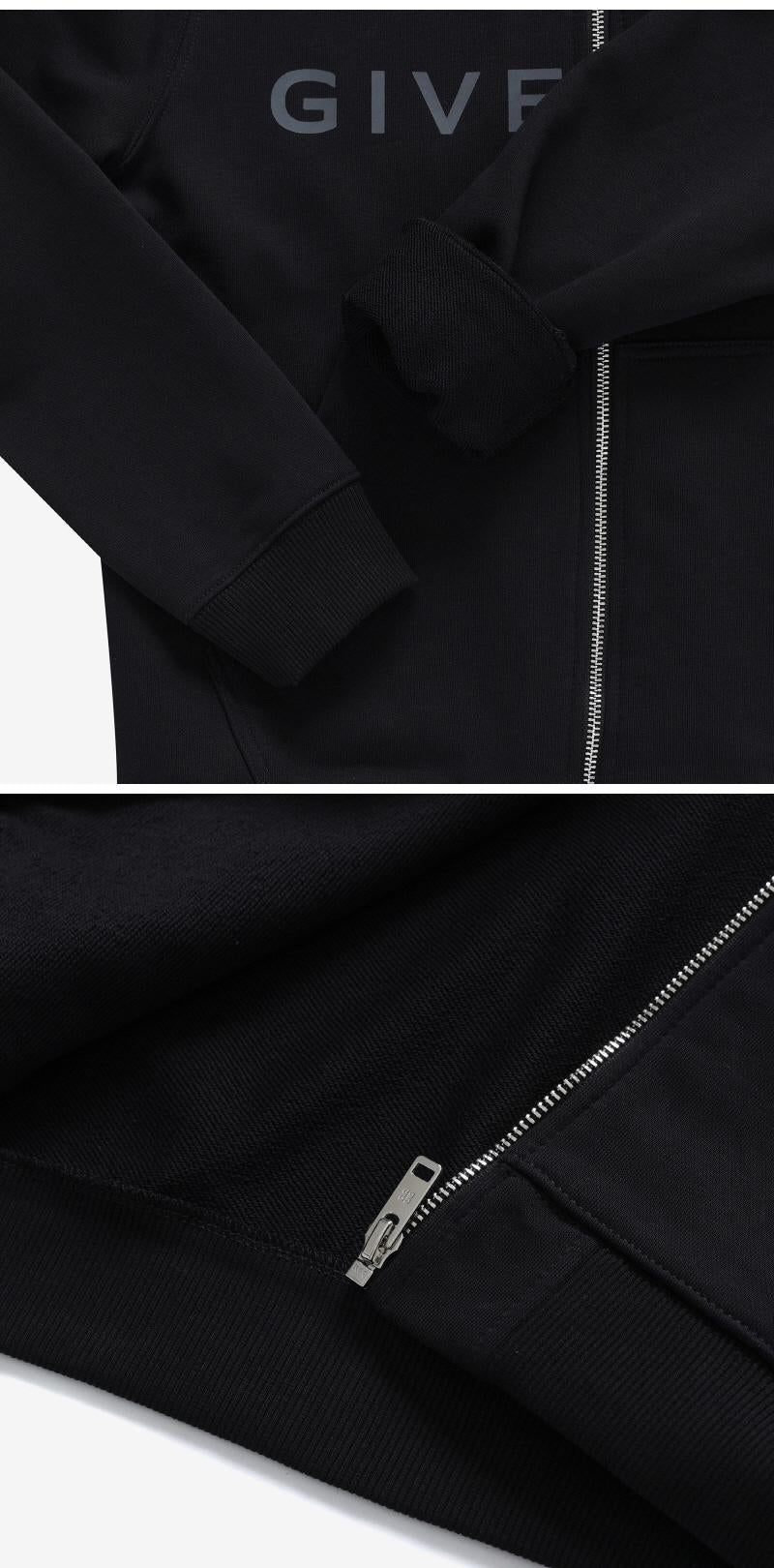 GIVENCHY Kids Zip-Up Hoodie H30703 09B
