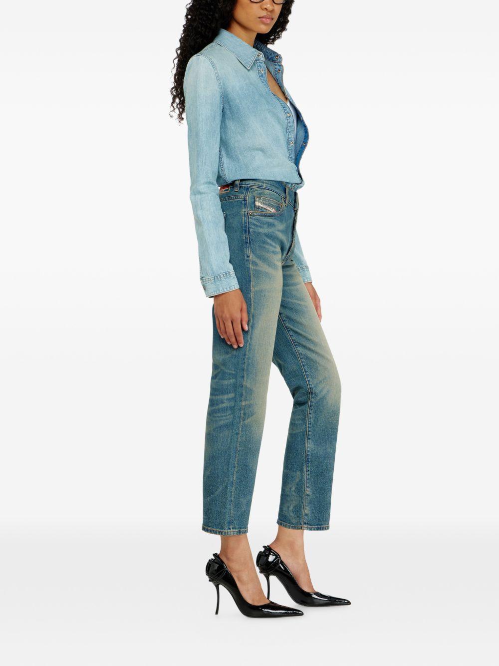 DIESEL Blue Denim Jeans Women’s Classic Five-Pocket Pants