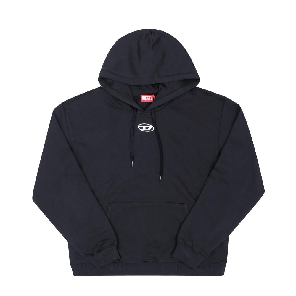 DIESEL Men’s Hoodie Pullover Sweatshirt A20447 0BKBW 900