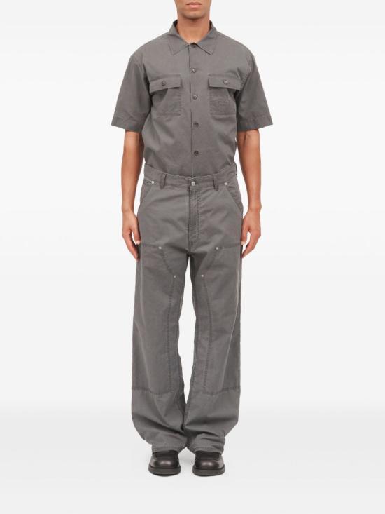 MM6 Straight Leg Classic Pants for Men SH0LA0034 M35741 855 ANTHRACITE DOM
