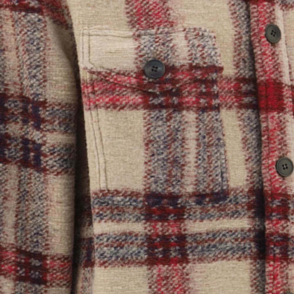 Isabel Marant KERVONT Check Shirt Jacket for Men VE1839 22A011H BYEC