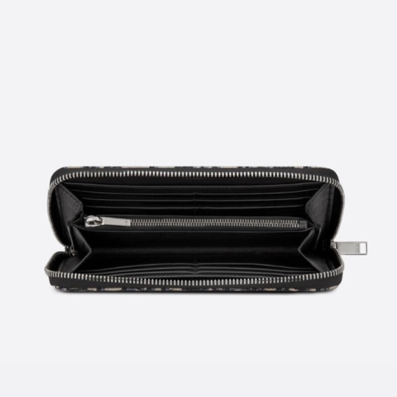 DIOR Oblique Zip-Around Long Wallet 2ESBC252YSE