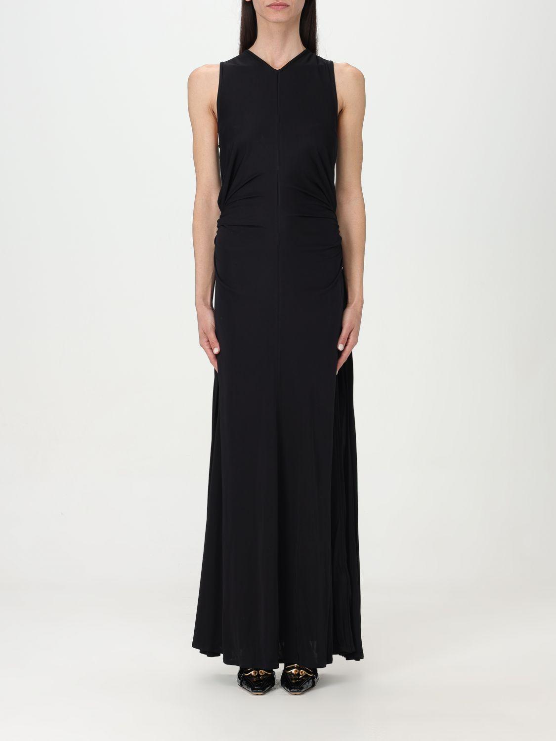Bottega Veneta Black Sleeveless Midi Dress