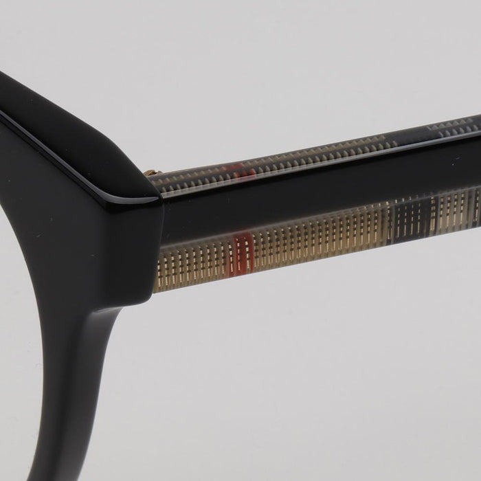 BURBERRY Black Round Acetate Eyeglass Frames Unisex BE2356 3942 JACQUELINE