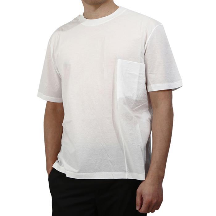 JIL SANDER White Cotton Short Sleeve Crewneck T-Shirt