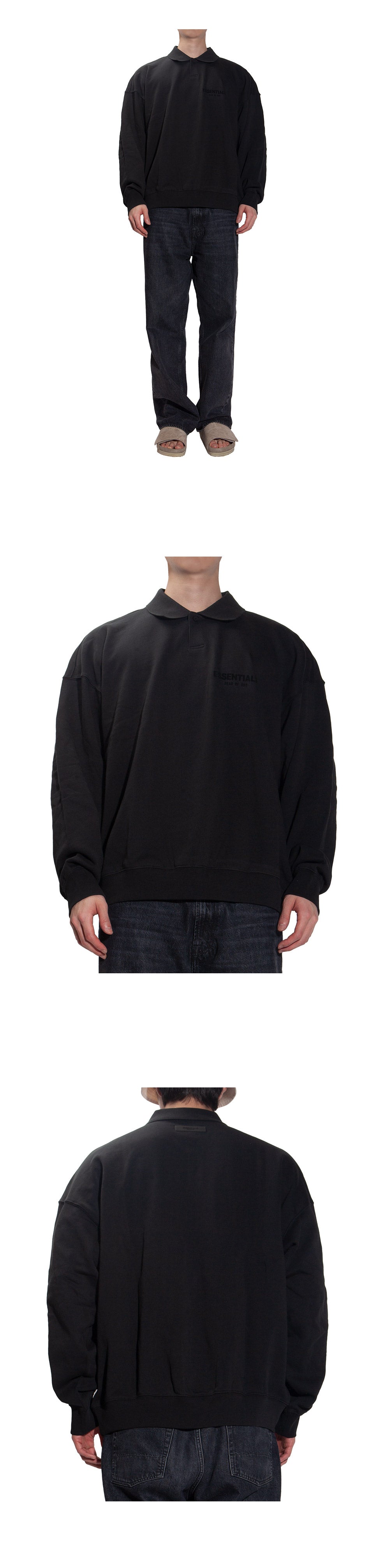 Fear of God Essentials LS Polo T-Shirt Unisex