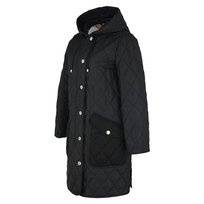 BURBERRY Women’s Quilted Hooded Coat