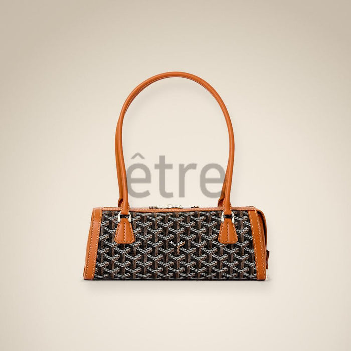 Aimé Leon Dore Black Bonbonniere Leather Tote Bag