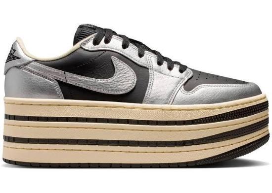 Nike Air Jordan 1 Triple Stack Women’s Sneakers HV8288 001 DOM
