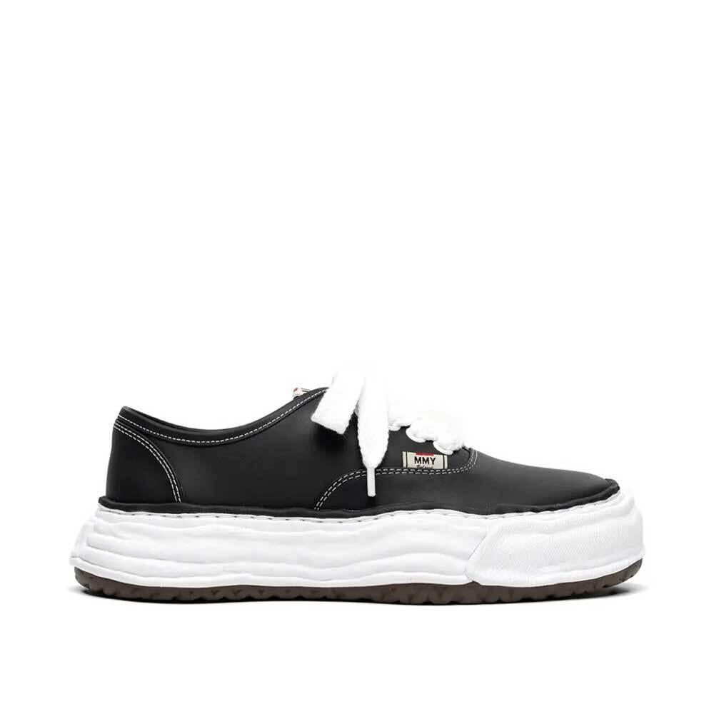 Maison Mihara Yasuhiro Baker 26 OG Sole Leather Low-Top Sneakers Black