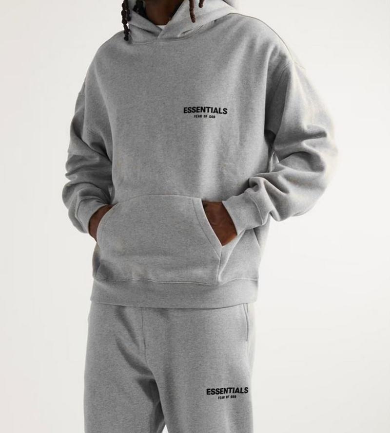 Fear of God Essentials The Core Collection Hoodie Dark Oatmeal