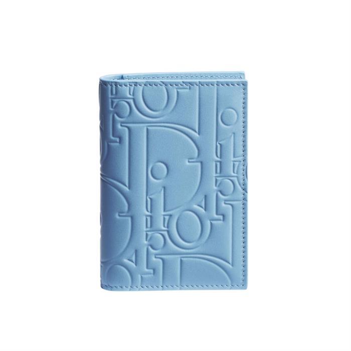DIOR Bifold Leather Card Holder Wallet