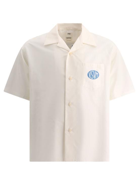 Visvim Short Sleeve Shirt for Men 0124105011009 WHITE DOM