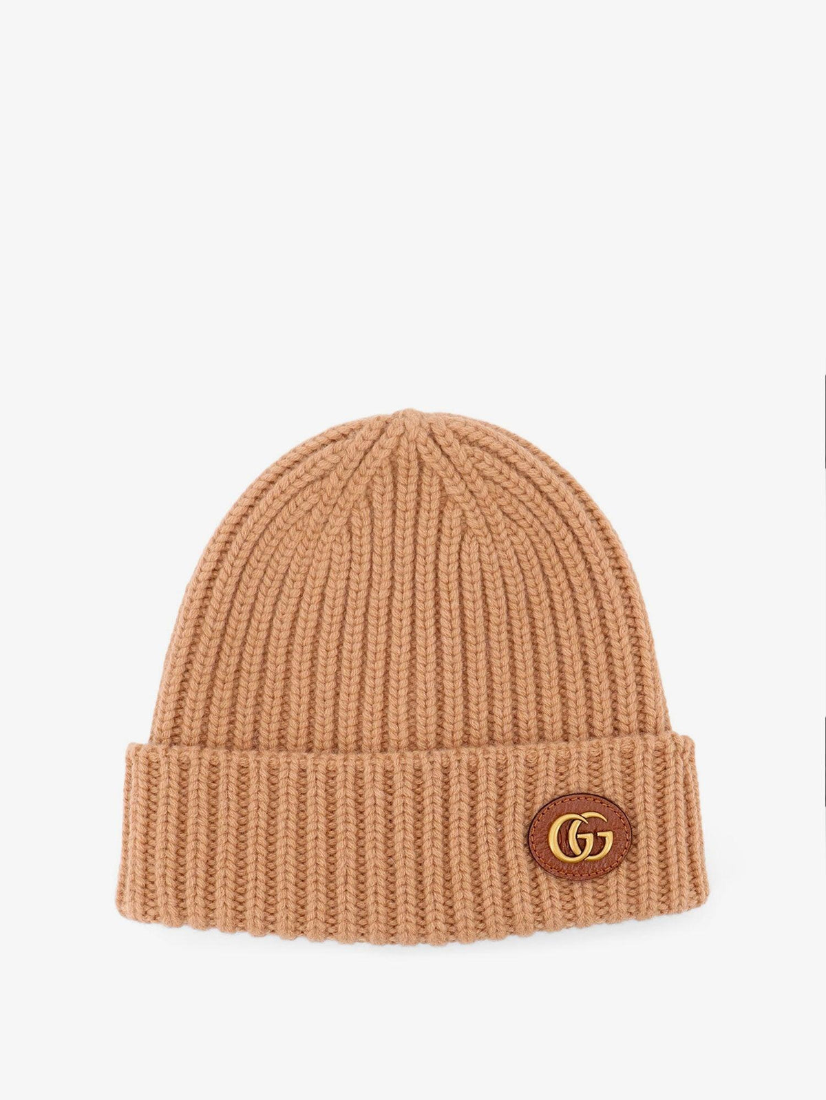 GUCCI Wool Knit Beanie Hat Black Women’s Accessories