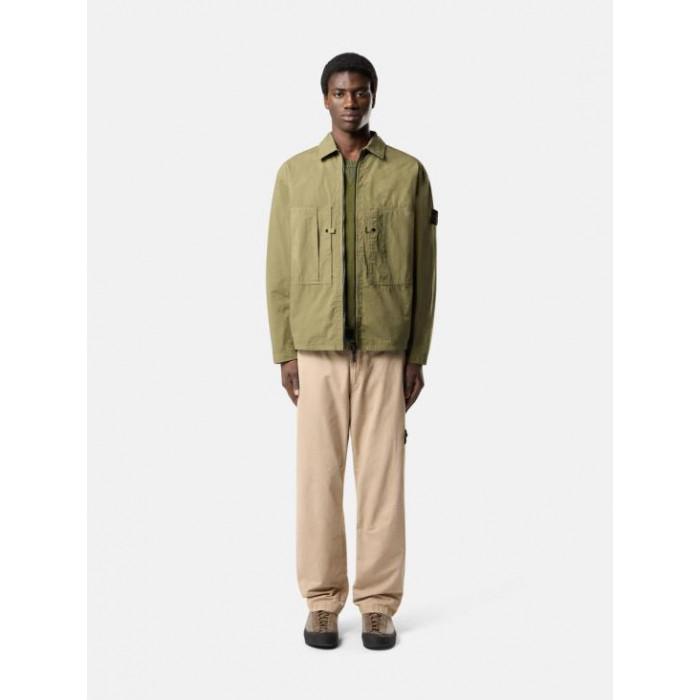 STONE ISLAND Men's Mercerised Cotton Ripstop Jacket