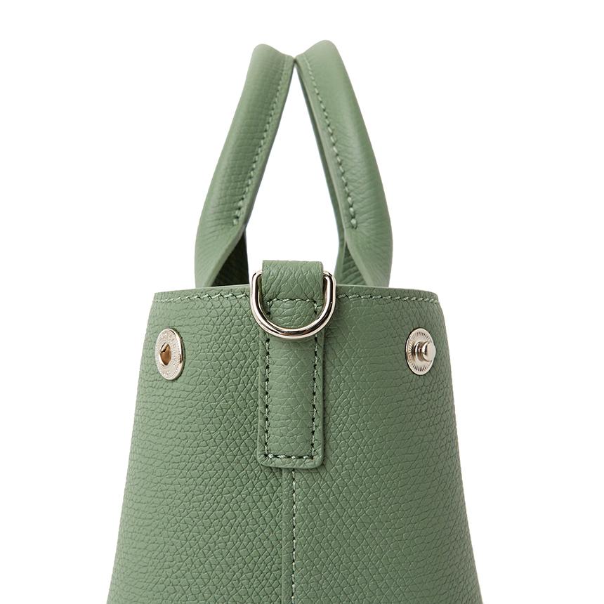 Longchamp Le Roseau S Leather Tote Bag Unisex 10273 HFP M16