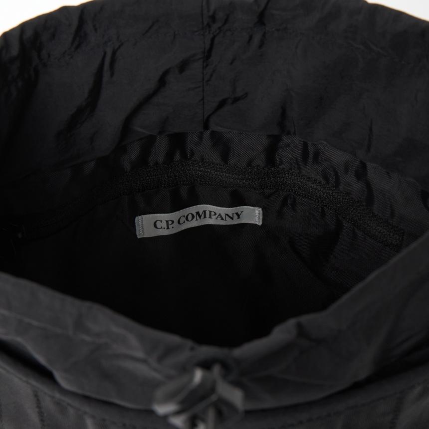 CP Company Black Nylon Crossbody Bag for Men