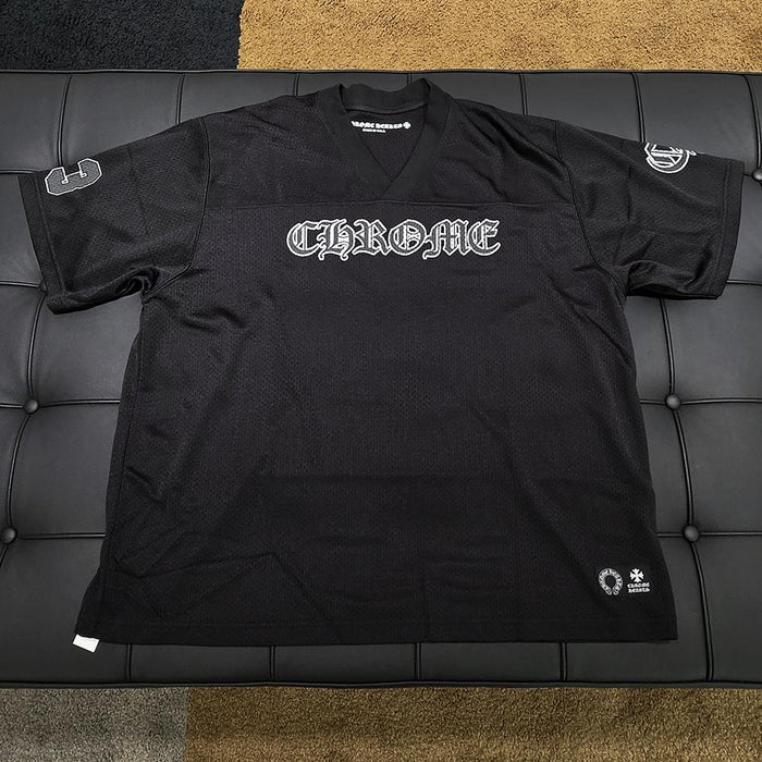 Chrome Hearts Stadium Jersey Short Sleeve T-Shirt Black