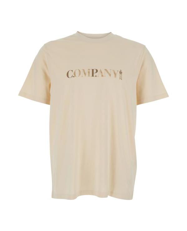 CP Company Jersey Short Sleeve Logo T-Shirt