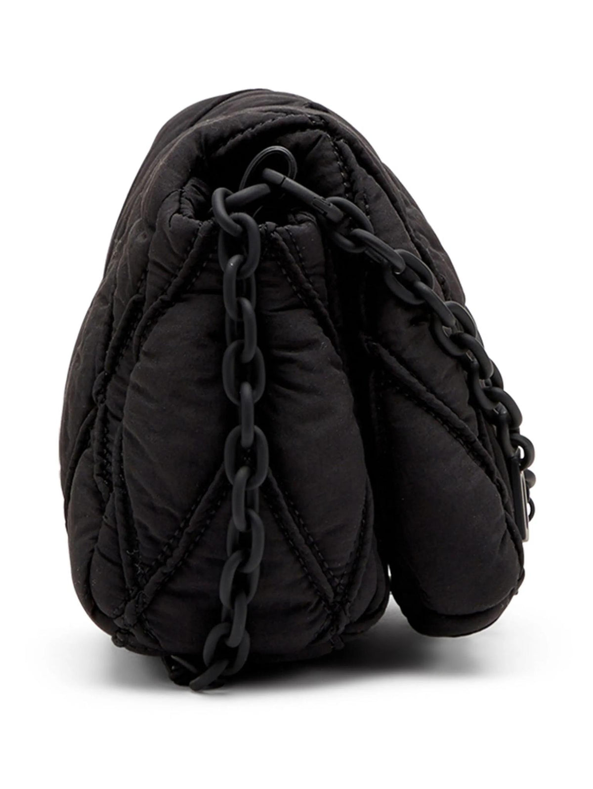 DIESEL Black Leather Shoulder Bag
