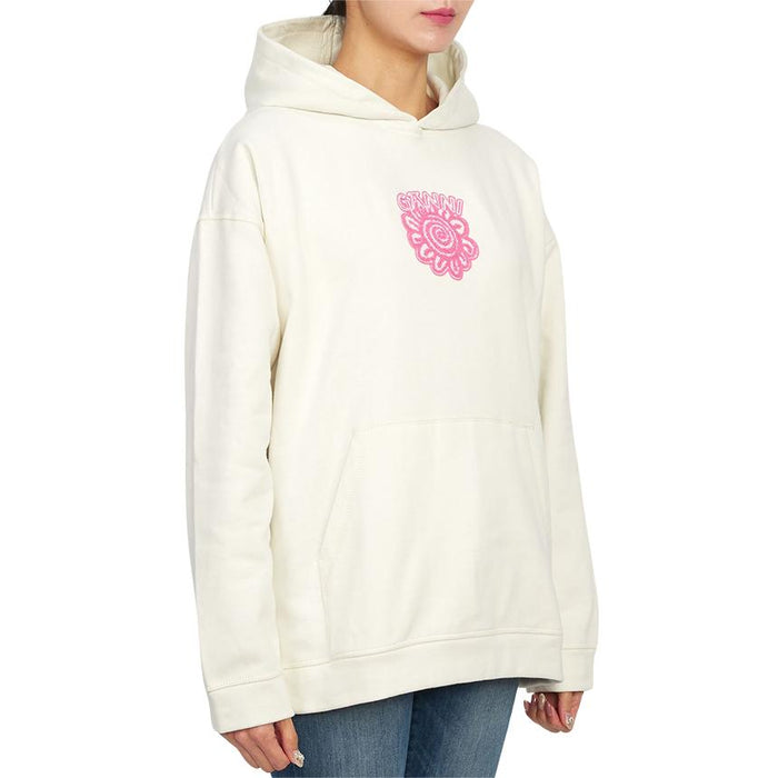 GANNI Fleece Lined Hoodie Sweatshirt