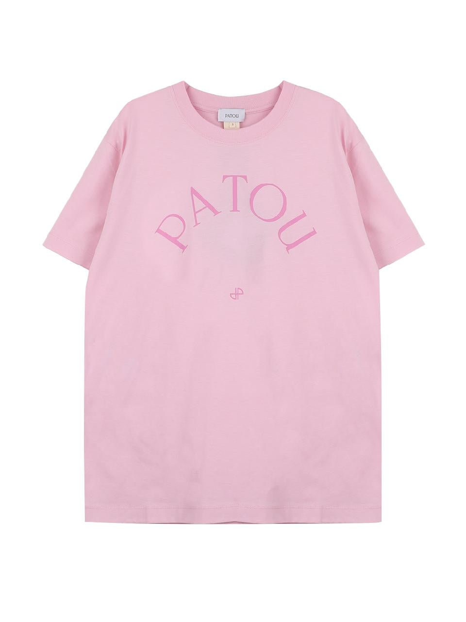 PATOU Logo Print Organic Cotton T-Shirt JE1369999 457P