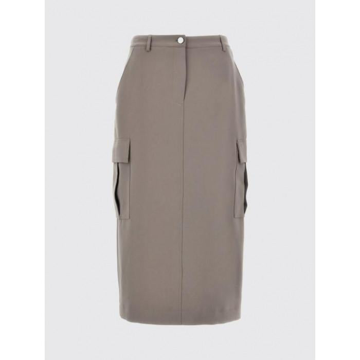 Theory Women's Relaxed Cargo Midi Skirt O0709302 P3A