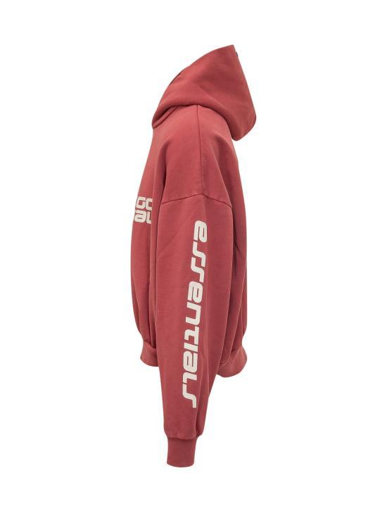 Fear of God Crimson Hoodie Pullover Sweatshirt for Women 192 HO256901 FCRIMSON