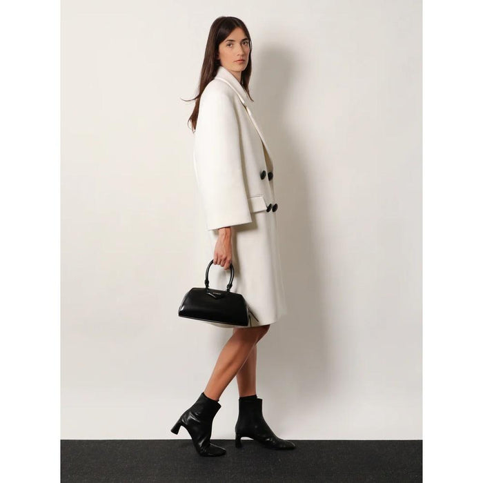 GIVENCHY Antigona East-West Small Leather Shoulder Tote Bag Black
